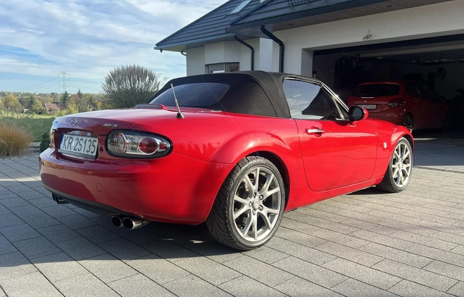 Mazda MX-5 cena 51700 przebieg: 167000, rok produkcji 2005 z Kraków małe 37